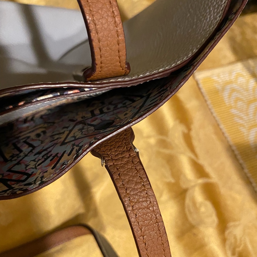 COACH Keith Haring Pink Heart Travel Tote with Charms - Picture 14 of 16